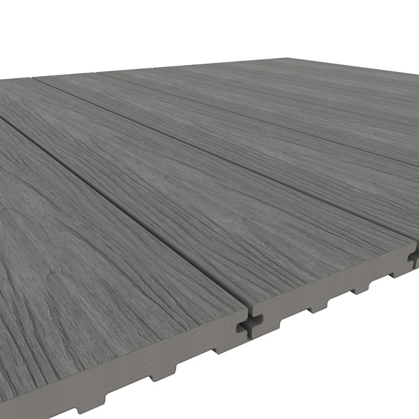 UltraShield Naturale Light Grey Grooved Board 4.8m